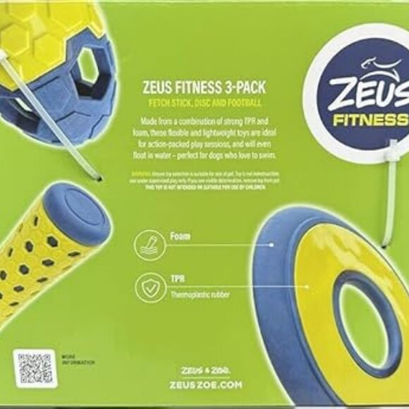 Zeus Fitness Dog Toys 3 Pack (Firm On Price) - Picture 2 of 7